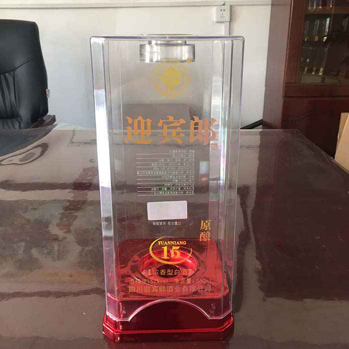 大八角有口亞克力酒(Jiǔ)盒